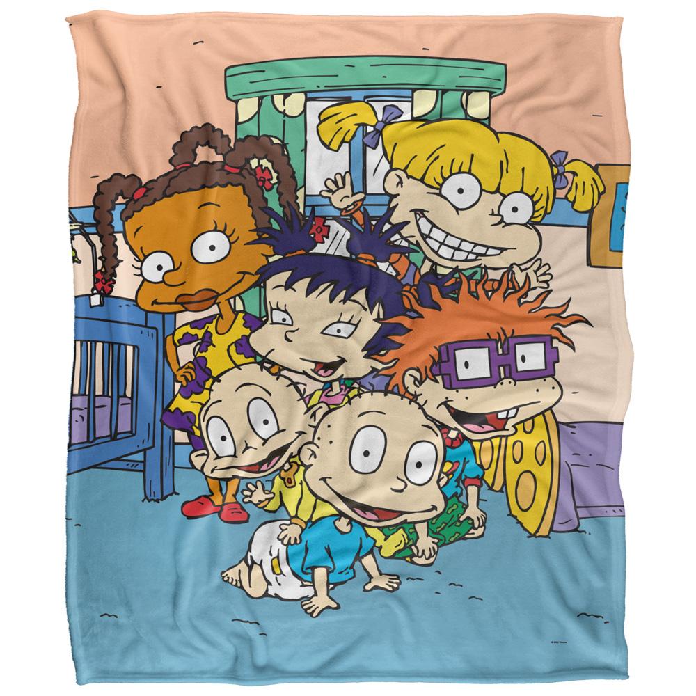 Rugrats Silky Characters Supersoft Blanket