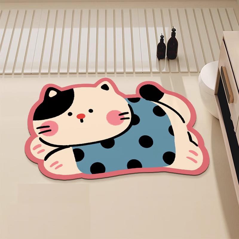 Cartoon Non-slip Absorbent Doormat