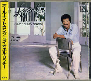 

CD LIONEL RICHIE - Can t Slow Down VDP3 Motown 1984 Japan Soul/Funk Used