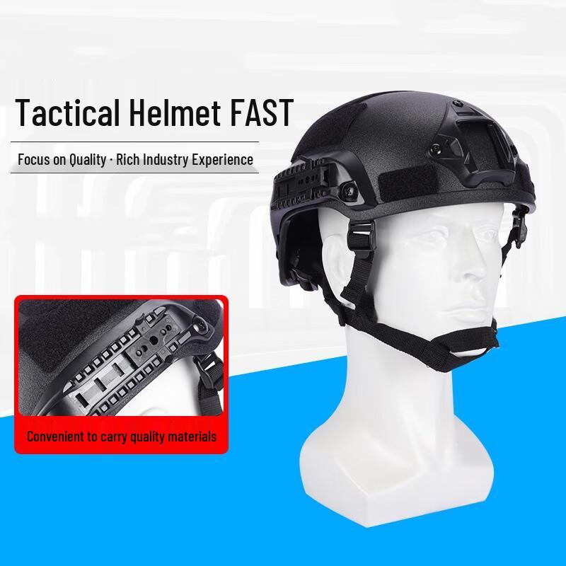 Tactical Helmet with Clear Visor