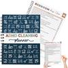 Adhd Cleaning Planner For Adults And Teens - Daily, Weekly & Monthly Cleaning Schedule & Checklist,Reusable Household Organizer