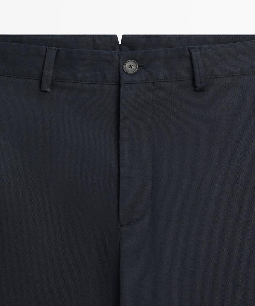 Masimodutti Slim Fit Textured Pants