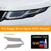 Pair Car Headlights Tint Black Protective Film Transparent TPU Stickers Cover For Range Rover Sport L494 2014- Accessories