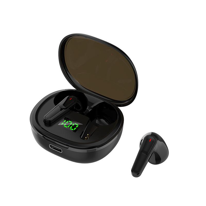 Ultralight True Wireless Bluetooth Earphones 2025 – Half-in-Ear, Long Battery Life, Noise Cancelling, Ideal for Sports & Fitness