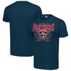 Camiseta de Manga Corta Oversize de Alta Calidad con Gráfico del Logo del Equipo Starter Florida Panthers para Hombre y Mujer Camiseta Suave Cómoda