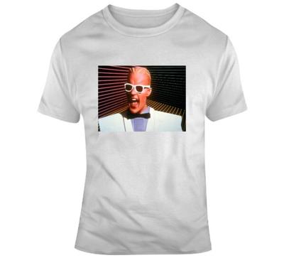 Max Headroom 80er TV Show Retro Fan Unisex T-Shirt Casual Tee