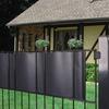 Sichtschutz-Clips Zaun-Sichtschutz-Montageclips Sichtschutzstreifen für Doppelstabmatten Garten- und Zaun-Sichtschutz