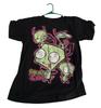 חולצה בסגנון וינטג' ניקלודיאון INVADER ZIM GIR לגברים מידה M חולצה יוניסקס