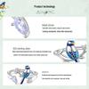 Silver Blue Bird Earrings & Ring Set - Unique 925 Sterling Design