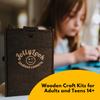 JollyLook Pinhole Mini Instant Film Camera DIY Kit, Stained Brown JLK001