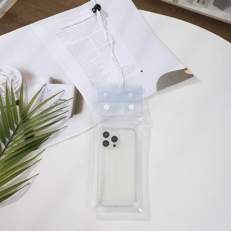 Waterproof Phone Pouch Touch Screen Compatible For Swimming Underwater Photography Neck Hanging Rafting Diving