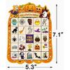 24 Players Halloween Bingo Game Cards for Kids Boys Girls Halloween Party Bingo Games for Classroom Game School Family Activity