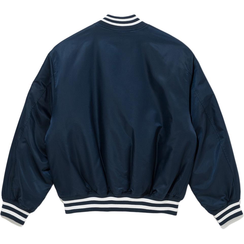 New Era FW25 MLB Authentic Stadium Jacket Series New York Yankees Loose Short Single-Breasted Casual Simple Long Sleeve Jacket Korean Style 14742064