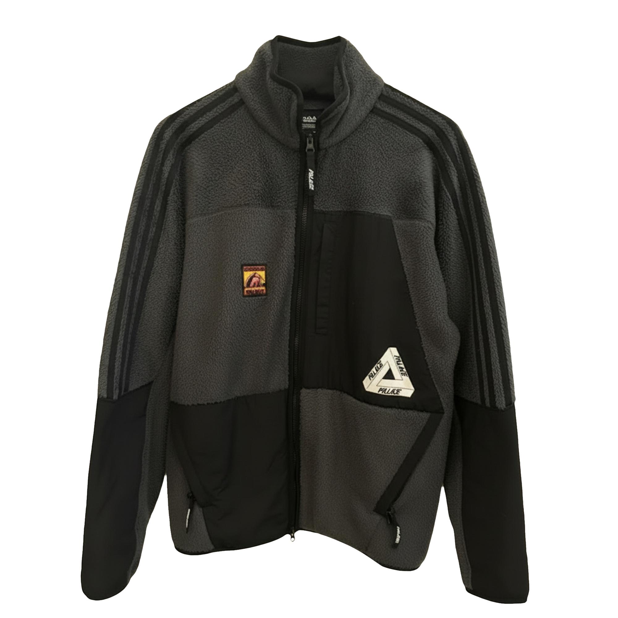 Adidas Originals X Palace Striped Zip-Up