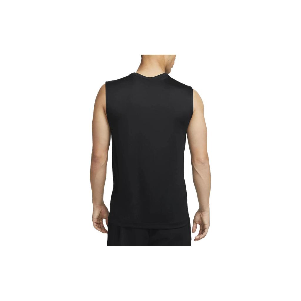 Nike Tank Tops Men's Black Crew Neck Moderate Other (Unisex) Tank Tops DX0992 010