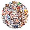 50 Cute Kawaii Animal Stickers for Scrapbooking and DIY Crafts – PVC Stationery Set