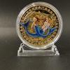 Gold-Plated Scorpio, Gemini, and Libra Zodiac Medallion Set