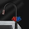 Black/White Smart Touch Pull Out Kitchen Faucets Crane For Sensor Water Mixer Kitchen Sink Tap 360 Rotation Sensor Kitchen Tap