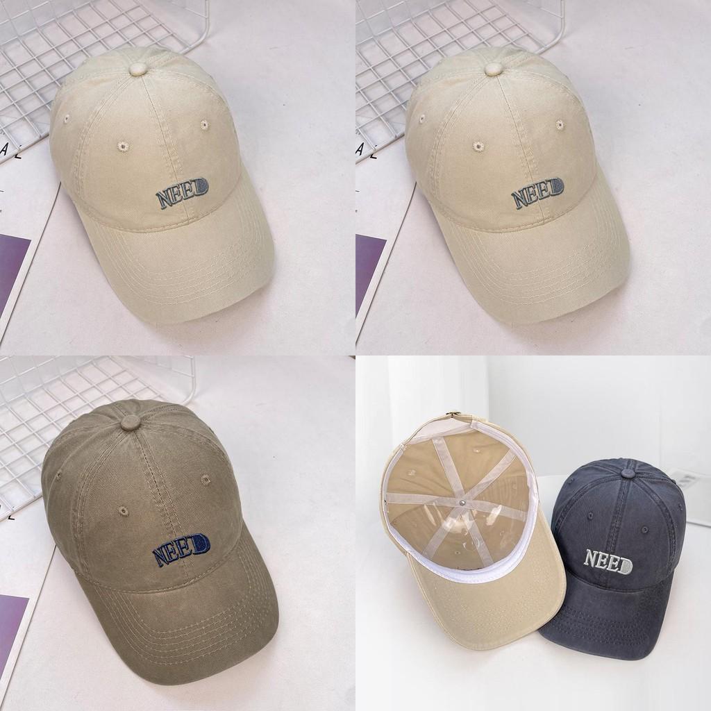 Need Letter Embroidery Baseball Cap With Adjustable Fit For Sun Protection And Casual Wear