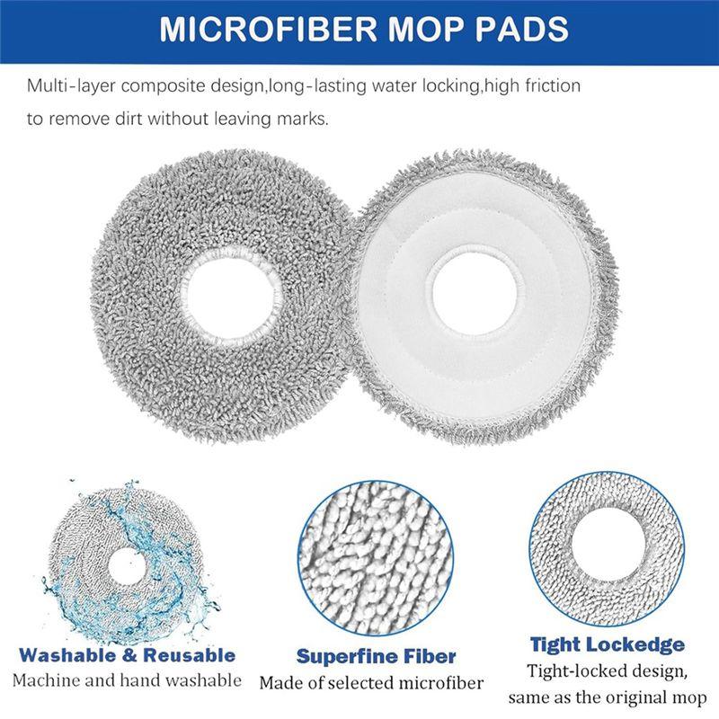 A20F-For Dreame L20 Ultra / L30 Ultra Robot Vacuum Cleaner Accessories Kit Main Side Brush Hepa Filter Mop Cloth Dust Bags