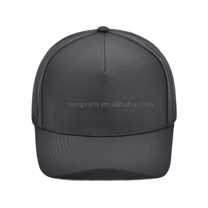 Custom Waterproof Caps High Quality 3D Embroidery Logo 5 Panel Baseball Cap Curved Brim Sport Golf Hat for Outdoor Events