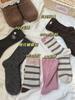 Contrasting Stripes, Color Matching, Revealing Cloth Label, Retro Micro-Press, Good-Looking, Mid-Tube Socks, Socks, Women Are Too Boneless
