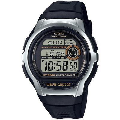 Men Wave Ceptor Multi Band 5 Rubber Strap Wv M60r 9ajf
