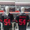 Camiseta de Manga Corta para Hombre de la NFL San Francisco 49ers Bordada Ropa del Equipo Ropa para Aficionados Equipación Deportiva