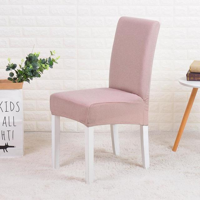 Chair Cover Water Resistant Spandex Jacquard For Dining Room Restaurant Banquet Party Hotel Wedding Water Repellent 1pc