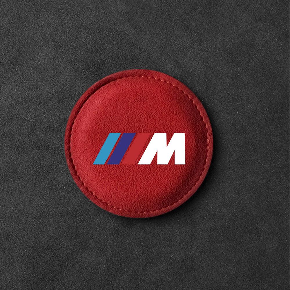 2 Peças/conjunto Porta-copos para Carro camurça Tapetes Antiderrapantes Acessórios Automotivos Para BMW M M1 M2 M3 M4 M5 M6 X5 E39 E46 E60 E90 F20 E60 F30 E36