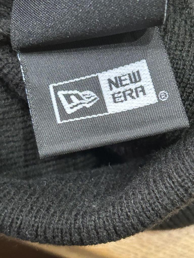 [USED] SUPREME X NEWERA Knit Cap Black