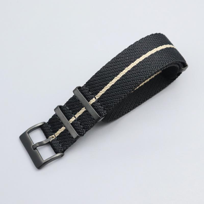 Tudor Rose NATO Nylon Uhrenarmband - 20mm/22mm Nylon-Gewebe Armband