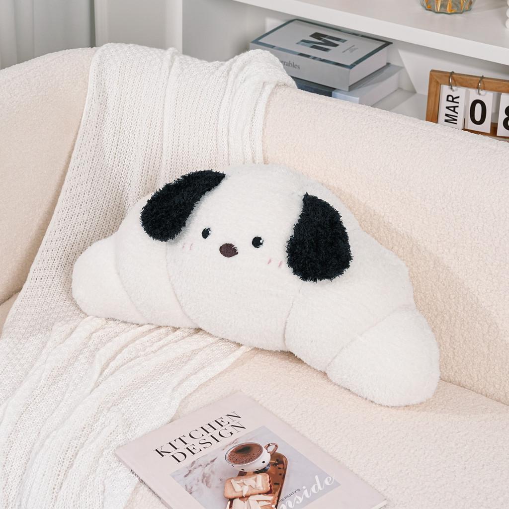 Cartoon Animal Plush Pillow With Embroidered Design For Relaxing Home Decor