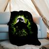 The Nightmare Before Christmas Theme Printed Blanket - Perfect for Couch, Bed, Travel & Outdoor Use | Machine Washable, Cozy & Durable.