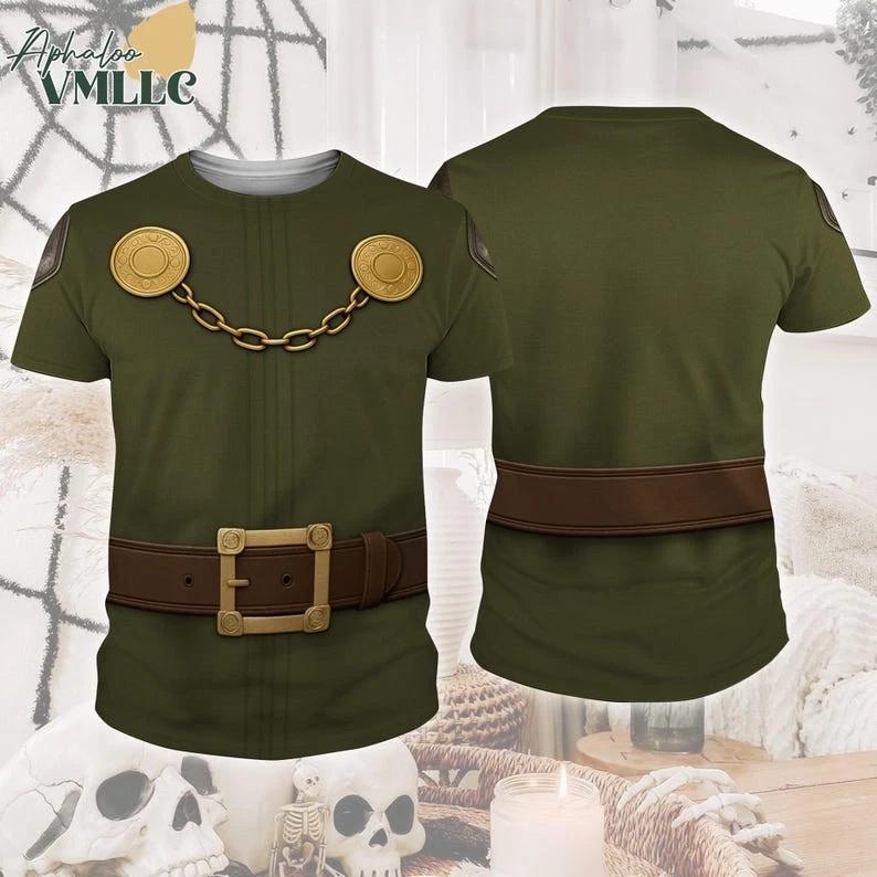 Doctor Doom 3D Over Print Shirt, Fantastic Four Doctor Doom Cosplay Halloween 3XL