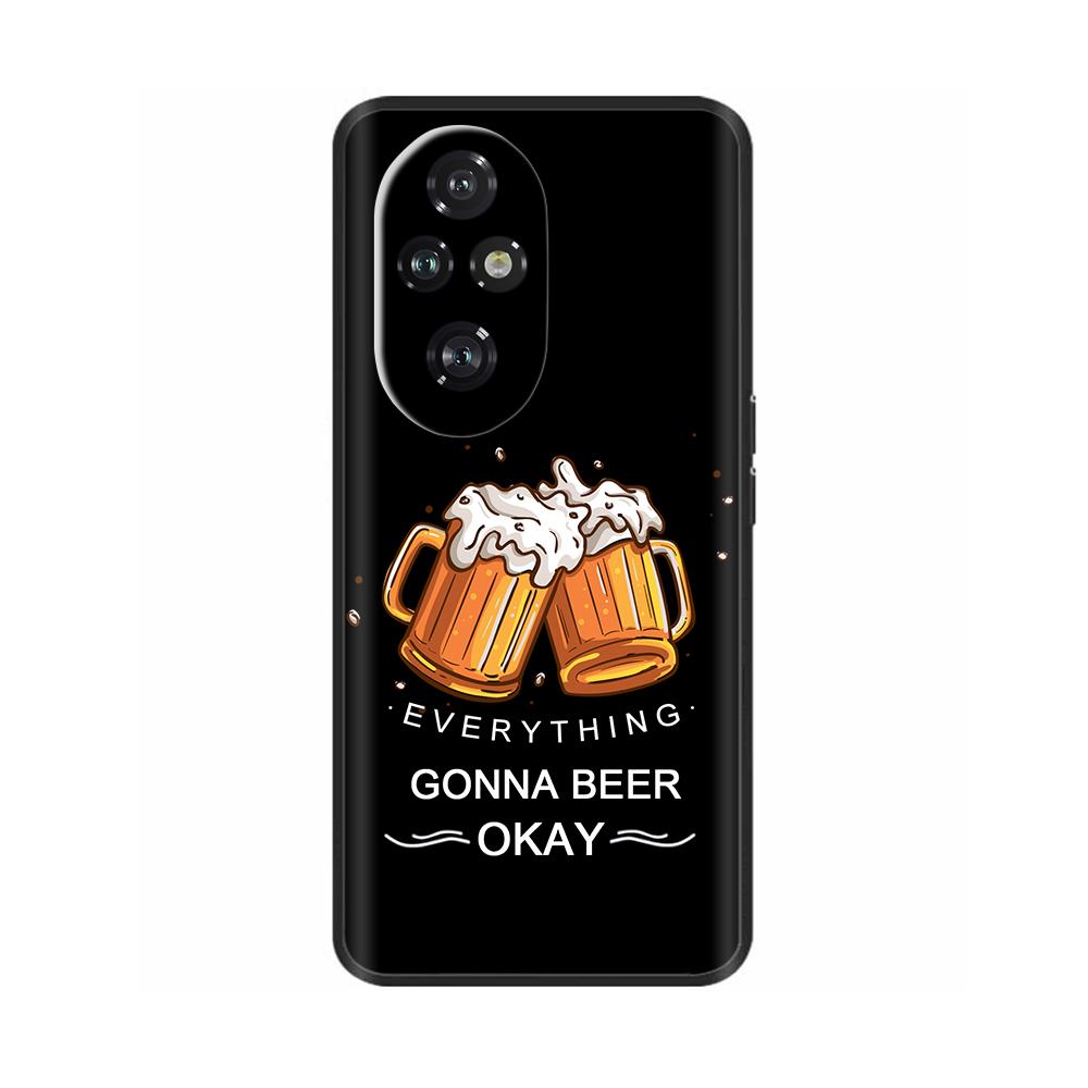 For Honor 200 Pro Case Soft Silicone Painted Phone Cover For Honor 200 Pro 200 Lite Honor200 Smart Cases Protective Back Cover