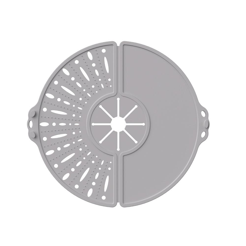 Food Grade Splatter Cover Foldable Silicone Splatter Shield Oil Splatter Guard Everyday Cooking