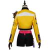 Edgy Streetwear Cosplay Costume For Women - Halloween Outfit For Stage Performance, Festival & Party Wear