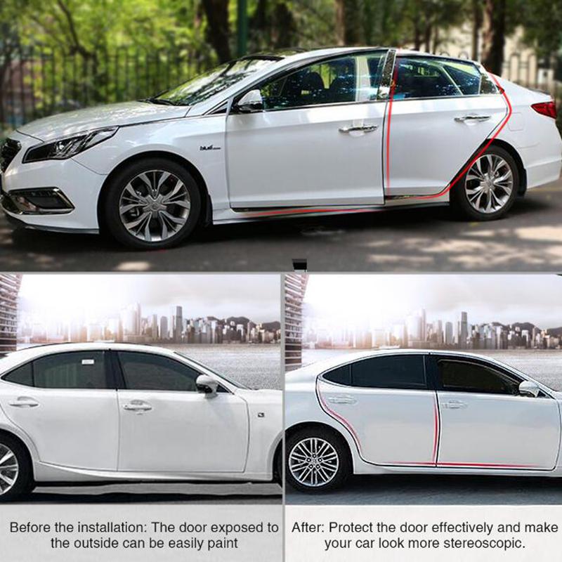 Buy Car Door Moldings Rubber Strip U/B/D Shape For Edge Seal Guard Mold