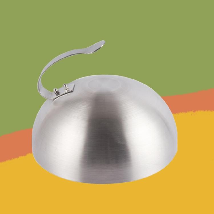 Durable Food Cover Round Basting Cover Multi Purpose Stainless Steel Steak Cover