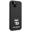 Etui Do iPhone 14 Plus Karl Lagerfeld Silicone Choupette Czarny
