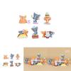 Tom And Jerry Cartoon Pvc Model With Hamburger Friesfor Design For Figure Collectors