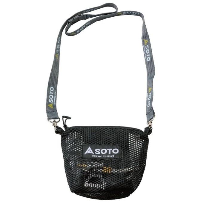 SOTO Fusion Stove ST-330 + Fusion Pouch ST-3301 (with Assist Grip) Silver
