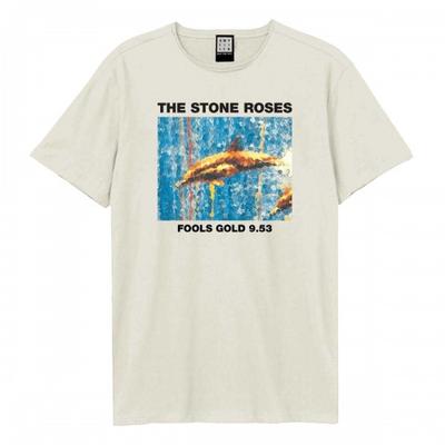 Amplified Unisex Adult Fools Gold The Stone Roses T-Shirt