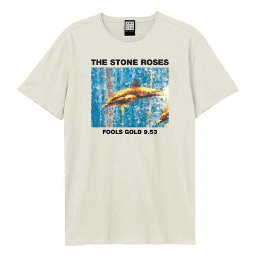 Amplified Unisex Adult Fools Gold The Stone Roses T-Shirt
