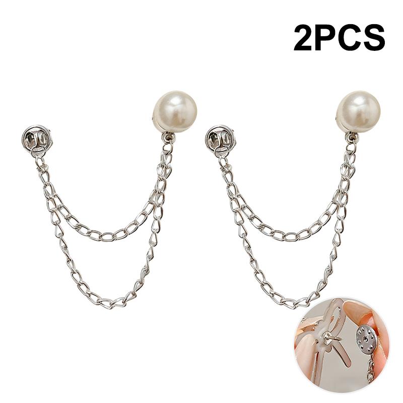 Women's Adjustable Clothes Clips with Butterfly Decorations - Instant Sleeve Shortening, Suitable for Shirts, Dresses, Pants
