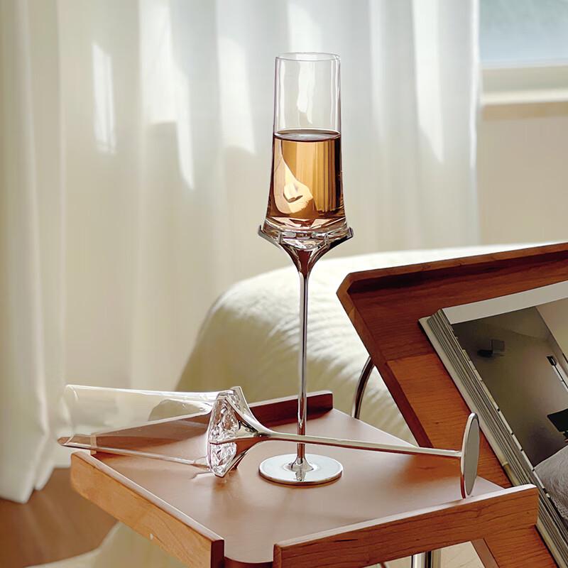 MU16 Crystal Champagne Flutes Gift Set
