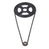 Steel 25H Chain Sprocket Set 29mm 80T Rear Sprocket Drive Chain Sprocket Set  E-Bike