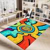 1PC Spiral Pattern Extra Large Non Slip Floor carpet, Office, family, Studio   Large Area Rug Indoor Rugs, Bold Statement Piece