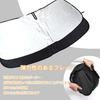 Hcilloend Sunshade for Nissan Fairlady Z RZ34 2022-2025, Windshield Sunshade, Blackout Front Shade, Car Umbrella, Front Sunshade, UV Protection, Sun P